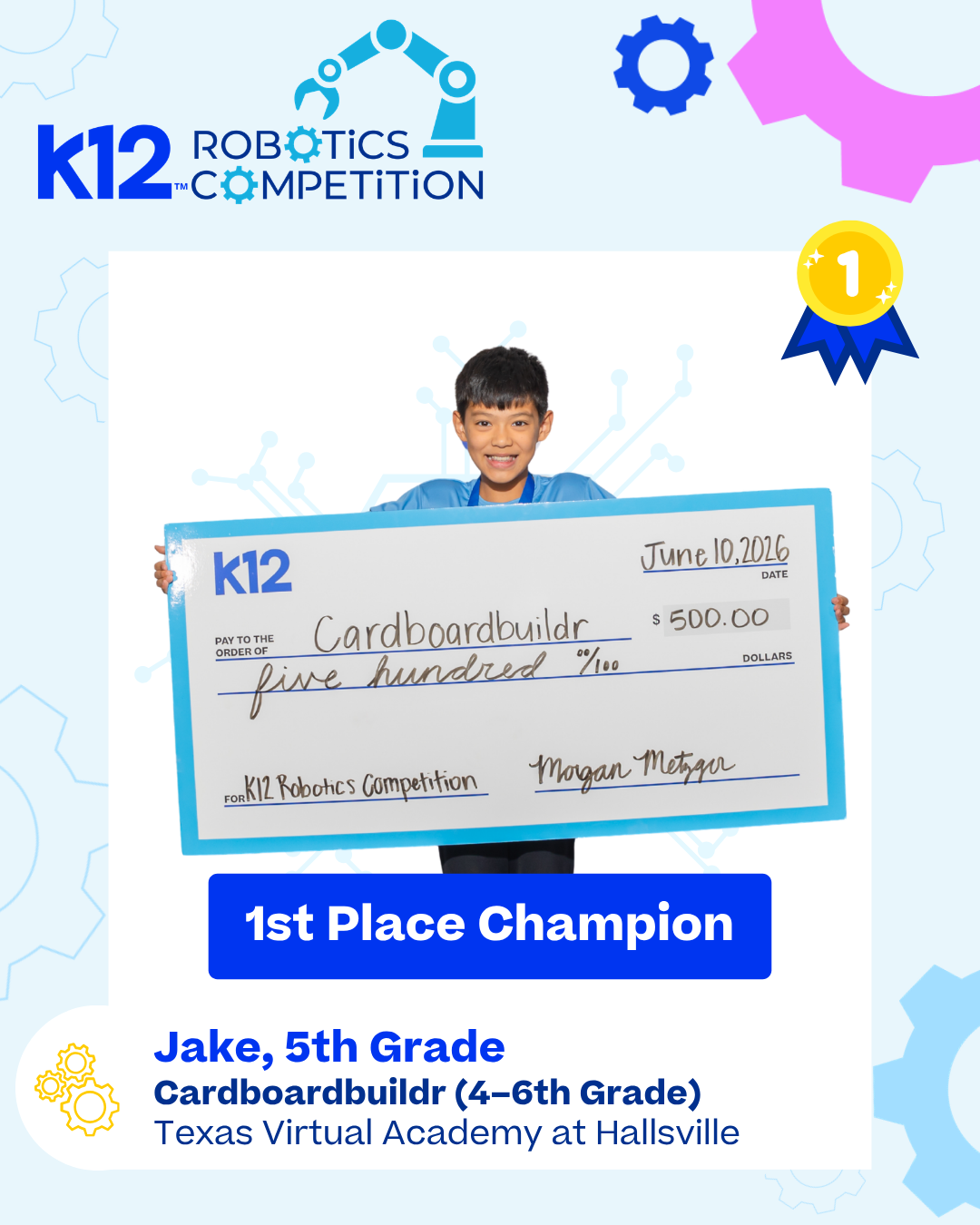 1st Place Winners